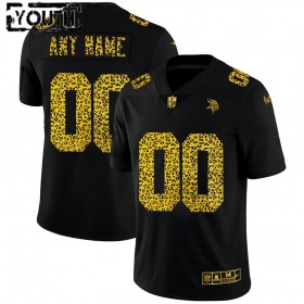 Camiseta Niño NFL Minnesota Vikings Personalizar Nike Flocked Leopard Print Negro